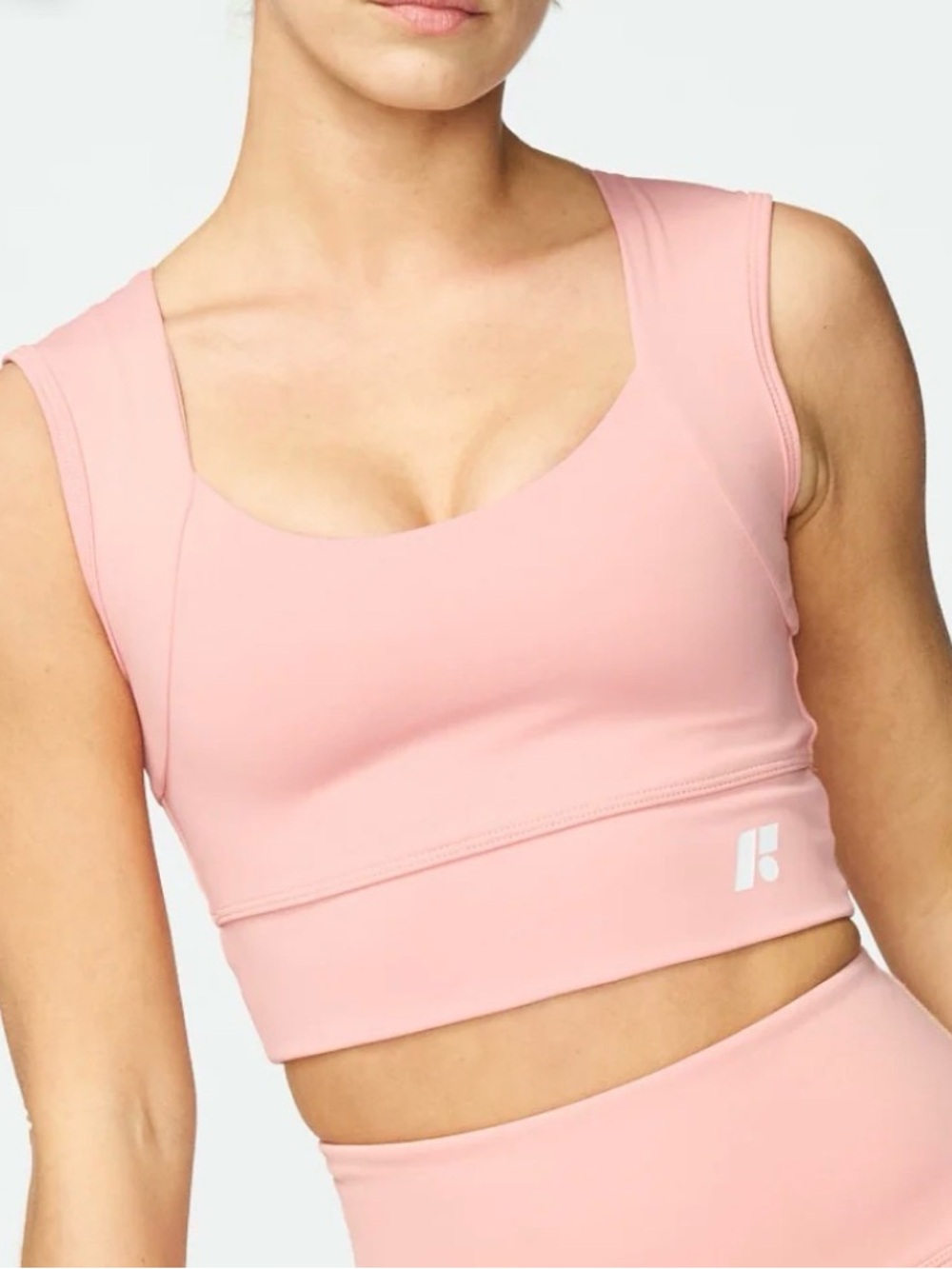 Forme Power Bra Posture Correcting Compression Sports Bra Pink Taylor Swift M